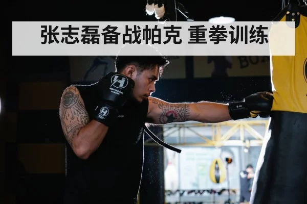 张志磊备战帕克 重拳训练